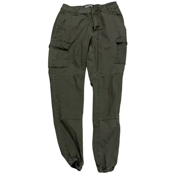 love moda Pants & Jumpsuits Love Moda Khaki Green Cargo Jogger